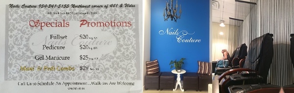 Nails Couture 4651 N State Rd 7 Ste 2C Coconut Creek Florida 
